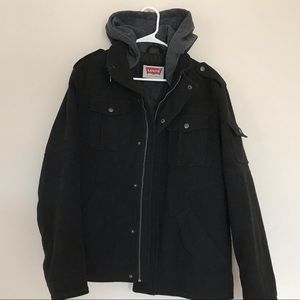 Levi’s Heavy Hooded Jacket, Size Medium
